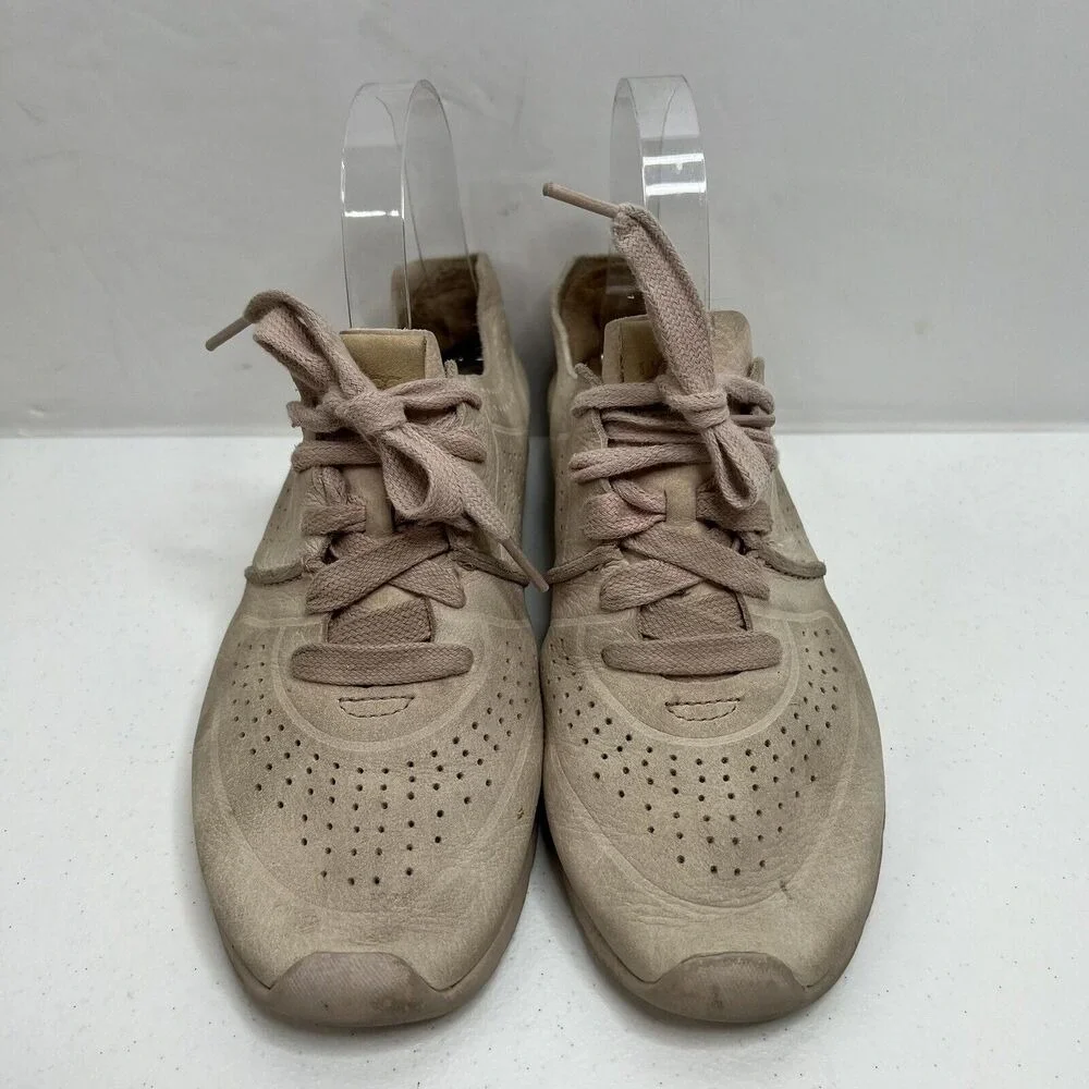UGG Women's Size 7.5 TYE Cera Nubuck Leather Lightweight Treadlite Sneakers Pink